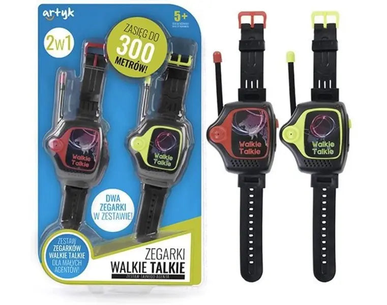 Zegarki walkie talkie zasięg do 300m