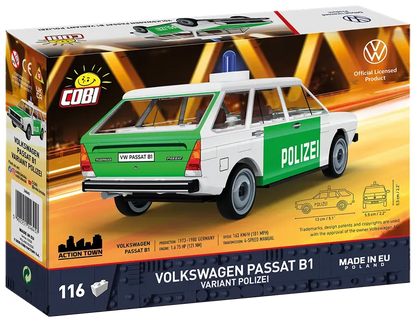 Klocki Volkswagen Passat B1 Variant Polizei 116 kl