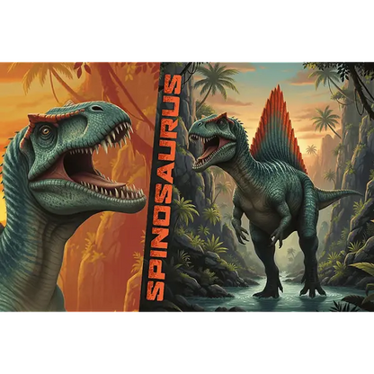 PUZZLE 100 InspiredByDinoWorld Spinosaurus 16582