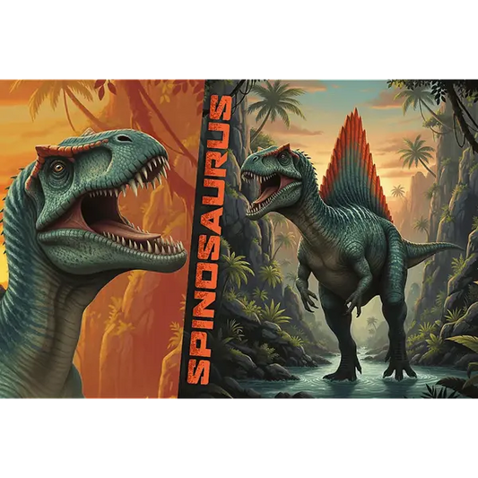 PUZZLE 100 InspiredByDinoWorld Spinosaurus 16582