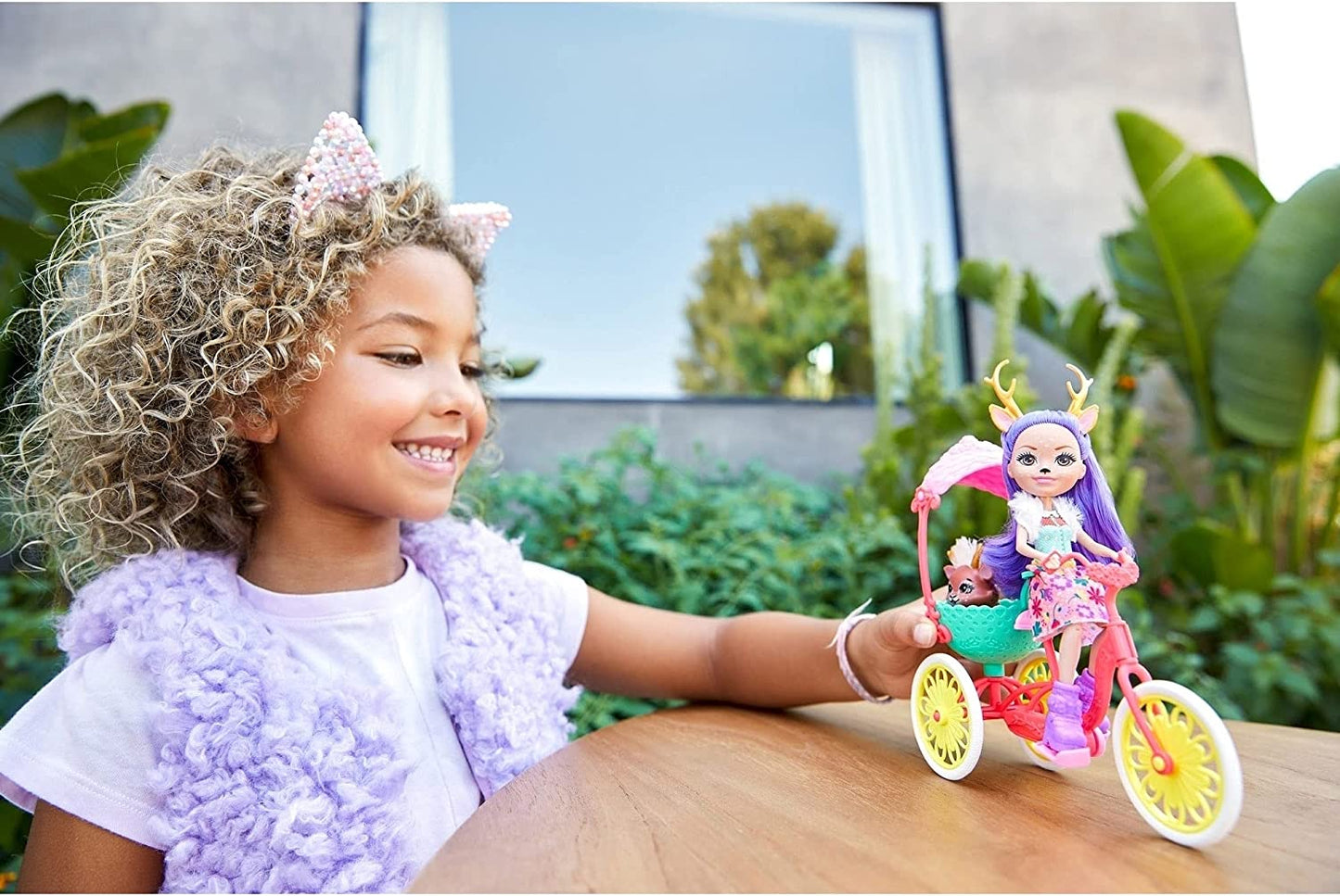 MATTEL Barbie Enchant. lalka + pojazd FJH11 GJX30