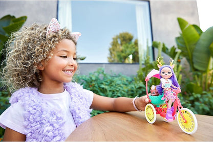 MATTEL Barbie Enchant. lalka + pojazd FJH11 GJX30