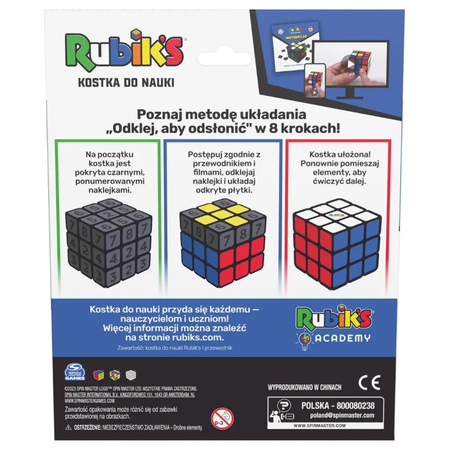 Rubiks kostka rubika do nauki