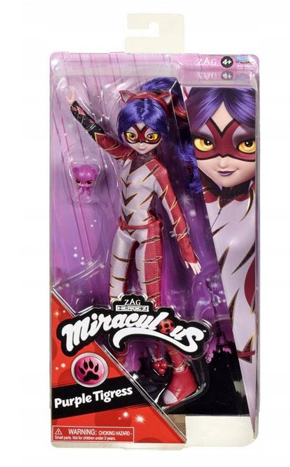 Miraculous Lalka Purple Tigress 00230