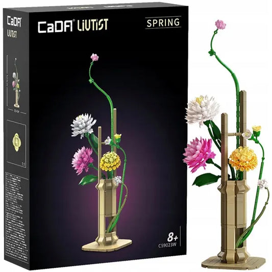 Klocki - Floral Art Spring Whispers 53 cm, 637 elementów