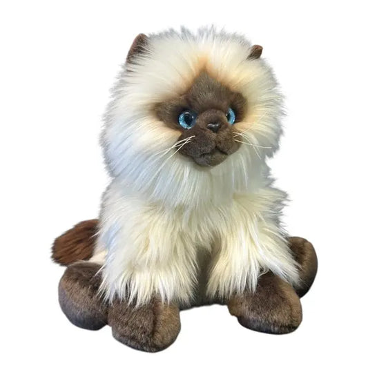 Pluszowy kot syjamski siedzący 28cm