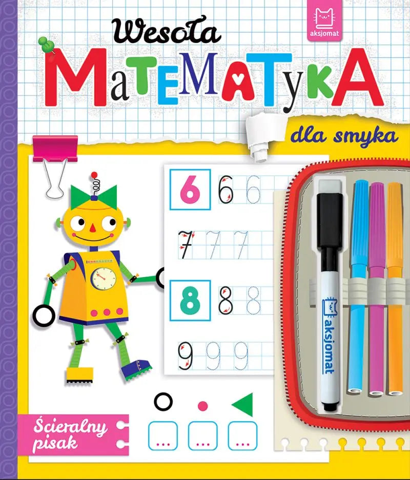 Aksjomat wesoła matematyka dla smyka pisak ścieralny
