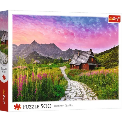 Puzzle 500 el. Hala Gąsienicowa w Tatrach