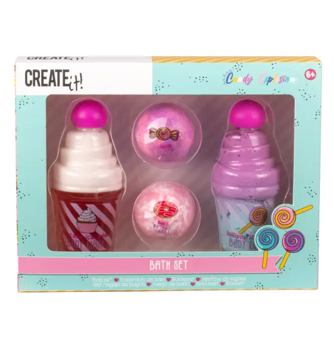 Create it! candy zestaw do kąpieli