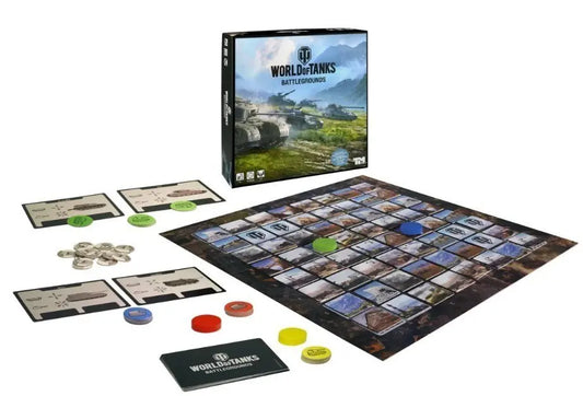Gra planszowa world of tanks : battlegrounds