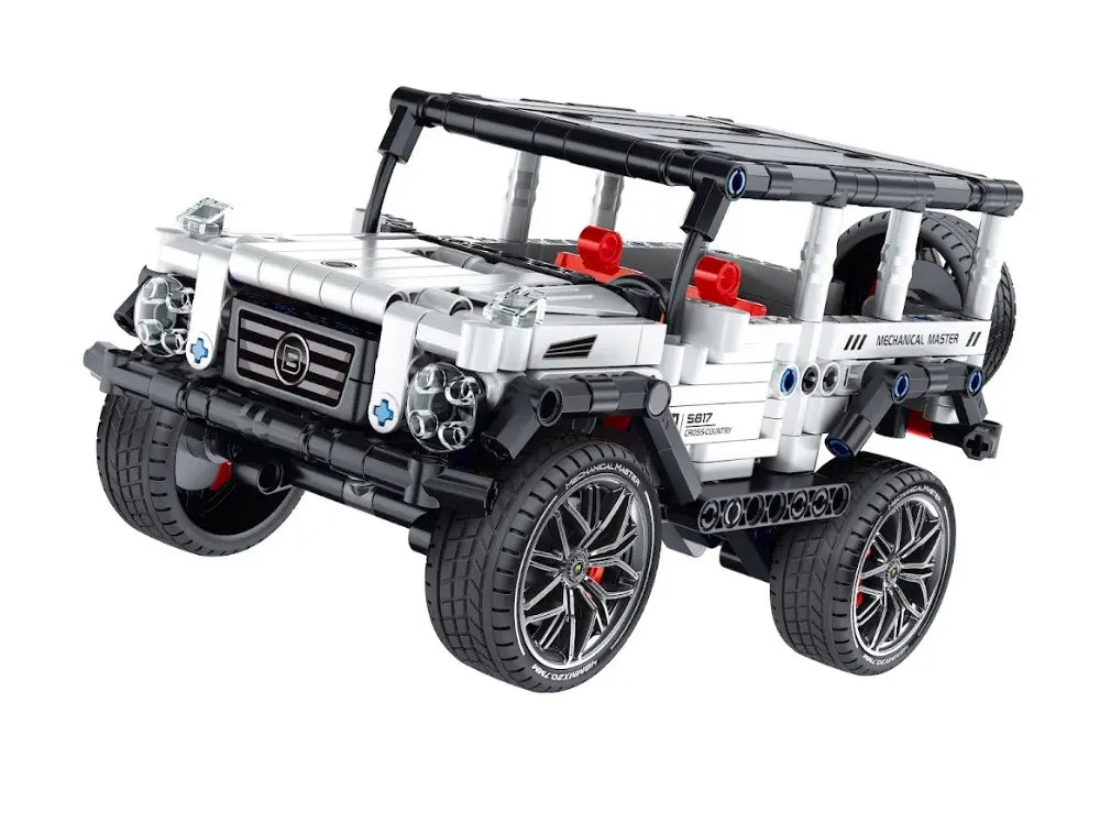 Immaster klocki pojazd off road biały 434 elementy