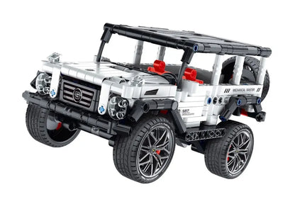 Immaster klocki pojazd off road biały 434 elementy