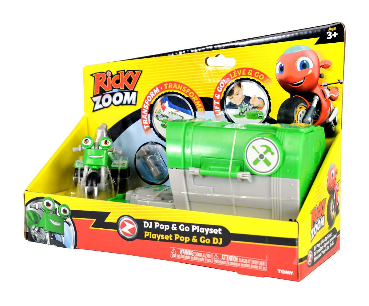 TOMY RICKY ZOOM zest startowy+motor DJ T20034