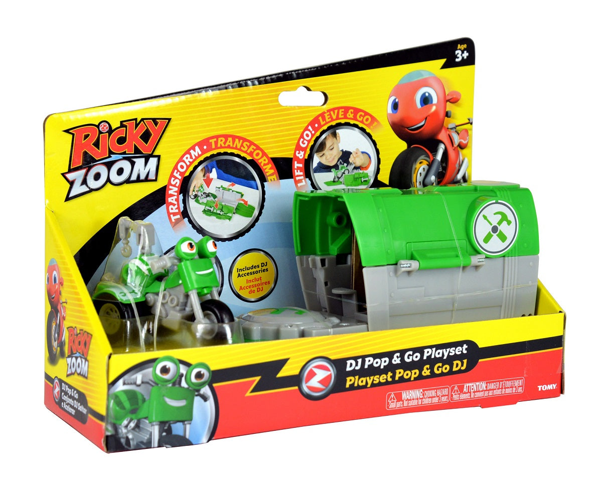 TOMY RICKY ZOOM zest startowy+motor DJ T20034