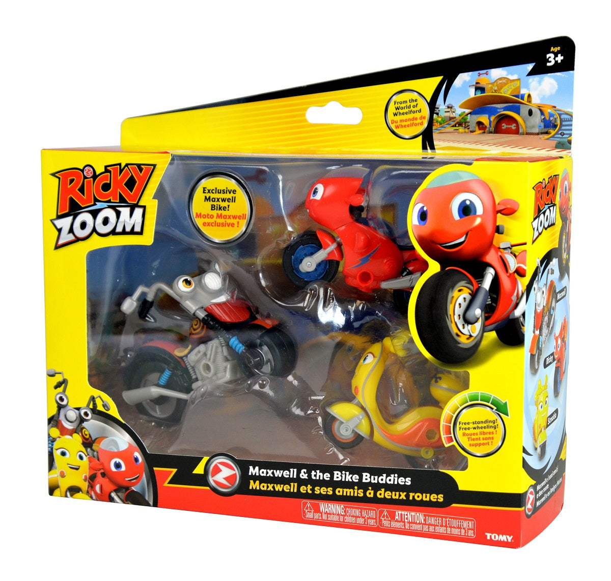 TOMY RICKY ZOOM 3pak motorów T20042