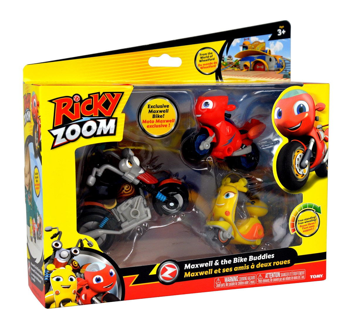 TOMY RICKY ZOOM 3pak motorów T20042
