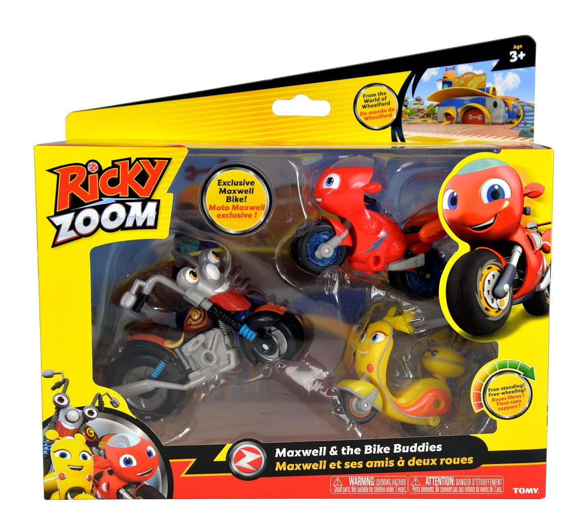 TOMY RICKY ZOOM 3pak motorów T20042