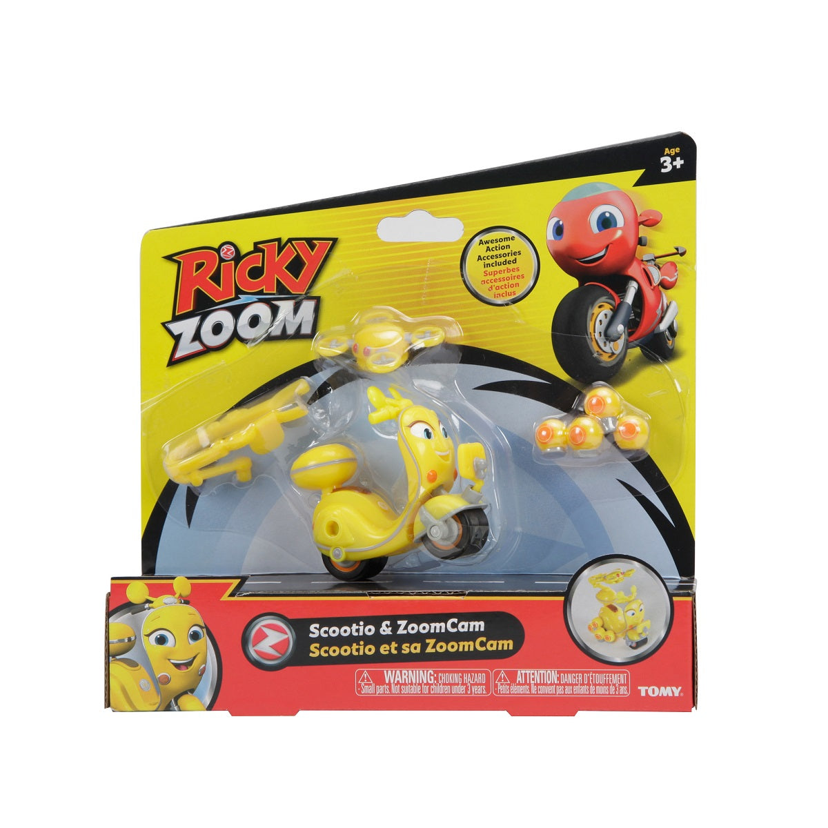 TOMY RICKY ZOOM motor SCOOTIO z akc T20053