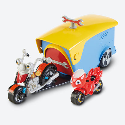TOMY RICKY ZOOM zestaw z przyczepą T20092 /2