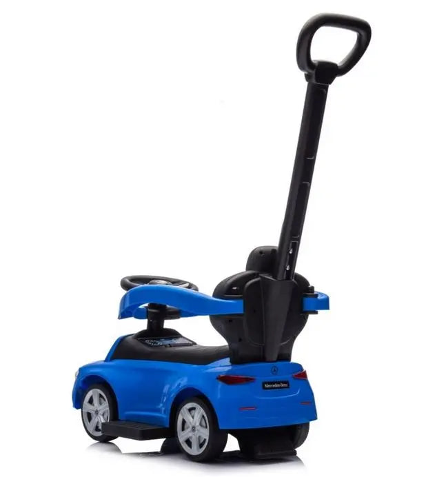 Jeździk z rączką Mercedes blue 6106 27157