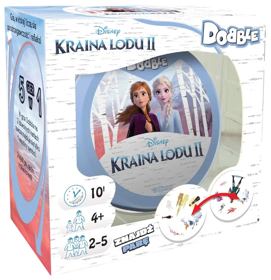 Gra dobble kraina lodu 2