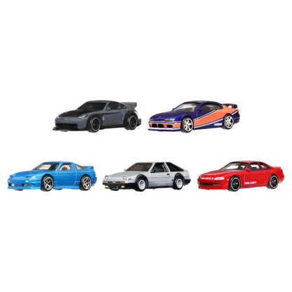 Hot Wheels Premium - Szybcy i wściekli zestaw 4 aut Tokio Drift