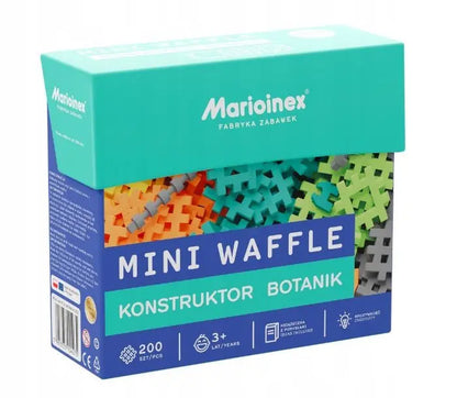 Klocki waffle Konstruktor 200el Botanik 04275