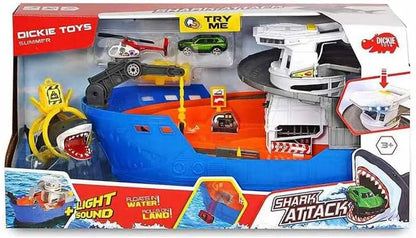 Dickie toys dickie city rekin atak łódź 48cm światło / dźwięk