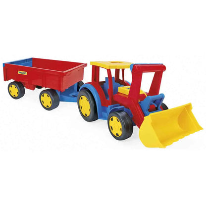 WADER Gigant Traktor ładowarka+przycz 66300 63008