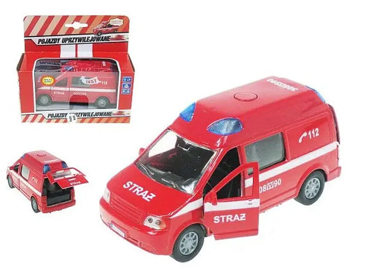 Van Straż pożarna z głosem 14cm pud.HKG078 96975