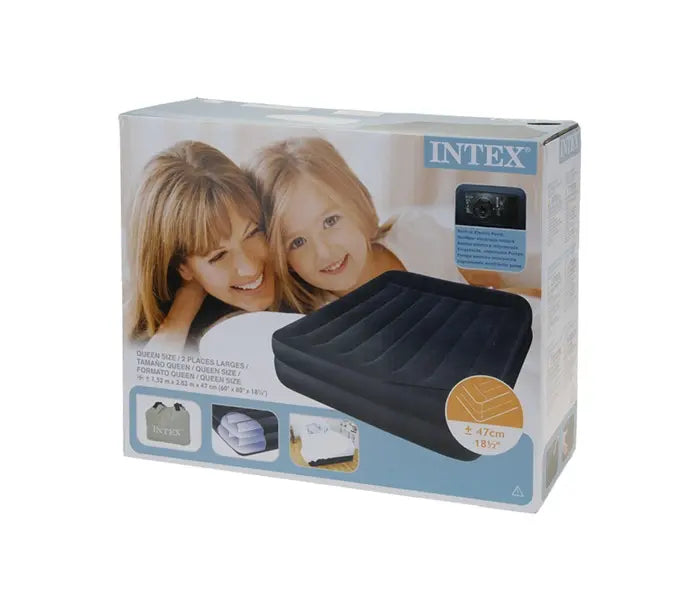Materac pillow rest queen z wbudowaną pompką 220v
