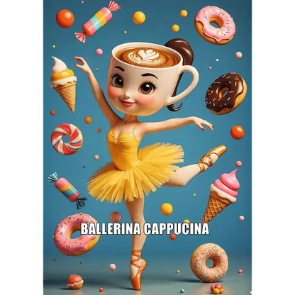 Puzzle 200 el. BrainRots, Ballerina Cappuccina