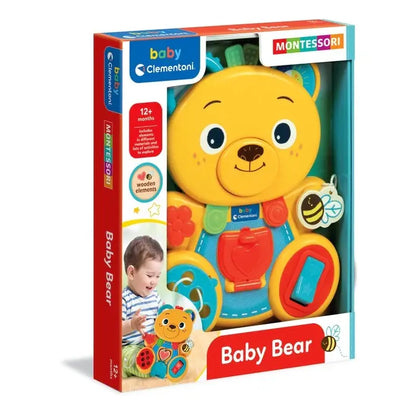 Clementoni baby edu miś montessori