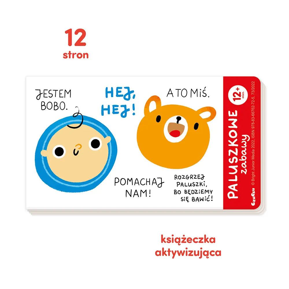 CzuCzu Paluszkowe zabawy d/dzieci 12m+ 62725