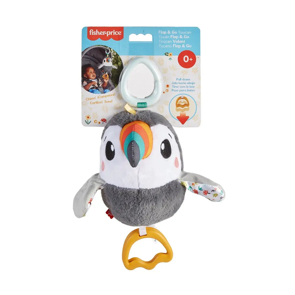 Fisher-price tukan trzepoczący zawieszka