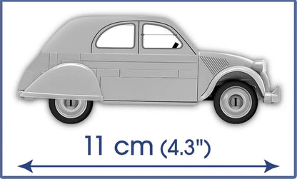 COBI Youngtimer Citroen 2CV TypeA 80kl 1949 24510