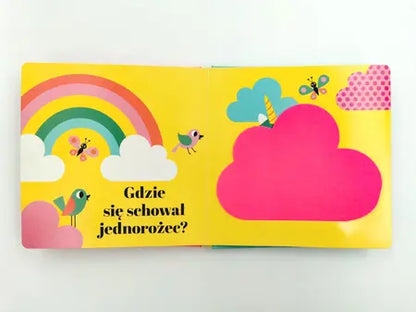 Ksiązeczka zabawa w chowanego: gdzie się schował jednorożec?
