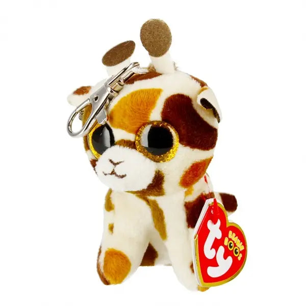 Brelok TY Beanie Boos, żyrafa jasnobrązowa Stilts