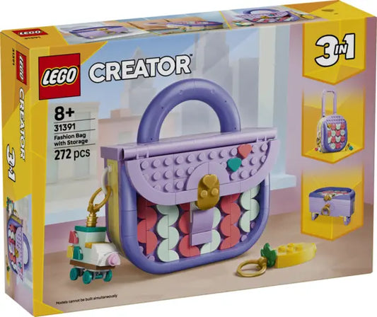 Lego Creator - Modna torebka ze schowkiem