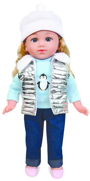 Natalia - Lalka 36cm w srebrnej kamizelce
