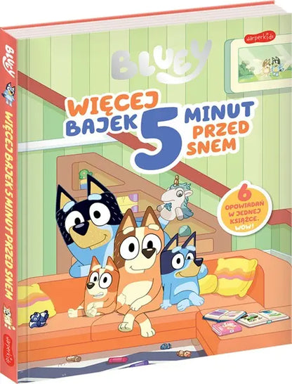 Książeczka - Bluey. Więcej bajek 5 minut przed snem