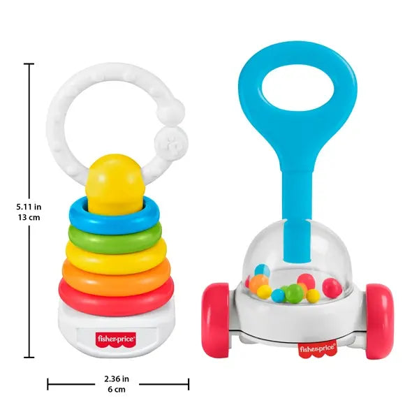 Fisher-Price grzechotka i gryzak 2pak