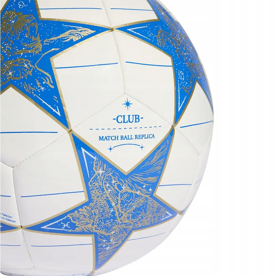 Piłka nożna Adidas Champions League biało - niebieska