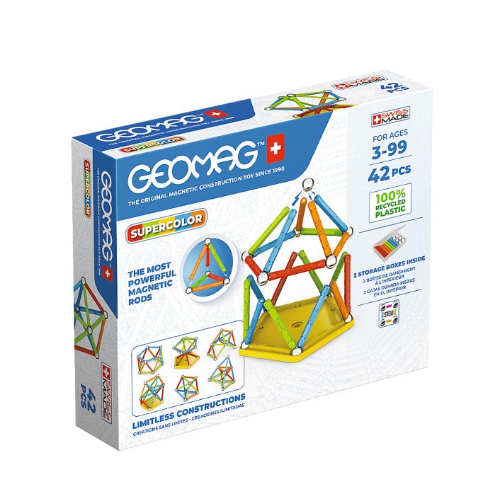 TREFL Geomag Supercolor Panels Recycled 42el G383 03830