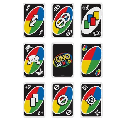 UNO All Wild! Gra Dzikie karty HHL33