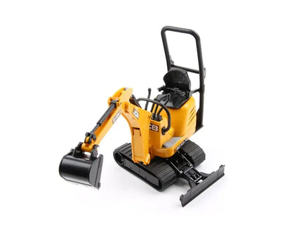 Mikrokoparka JCB 8010 CTS z figurką robotnika