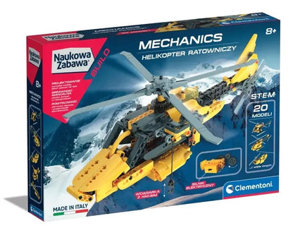 Naukowa zabawa laboratorium mechaniki helikopter ratowniczy
