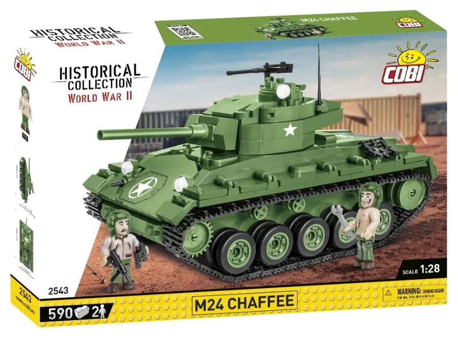 COBI HC WWII M24 Chaffee 588kl 2543