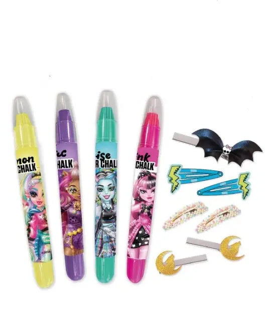 Monster high kreda do włosów zestaw