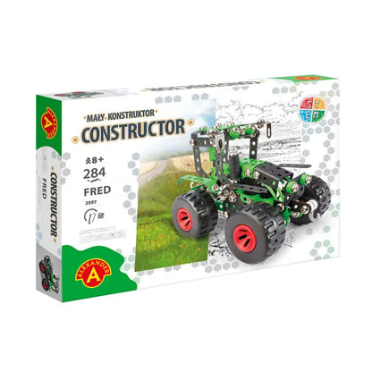 Mały konstruktor traktor fred